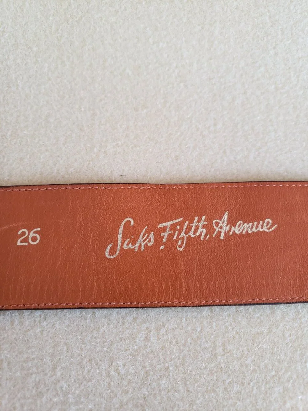 Authentic Vintage Louis Vuitton Waist Belt Size 26 Exclusive Saks Fifth Avenue